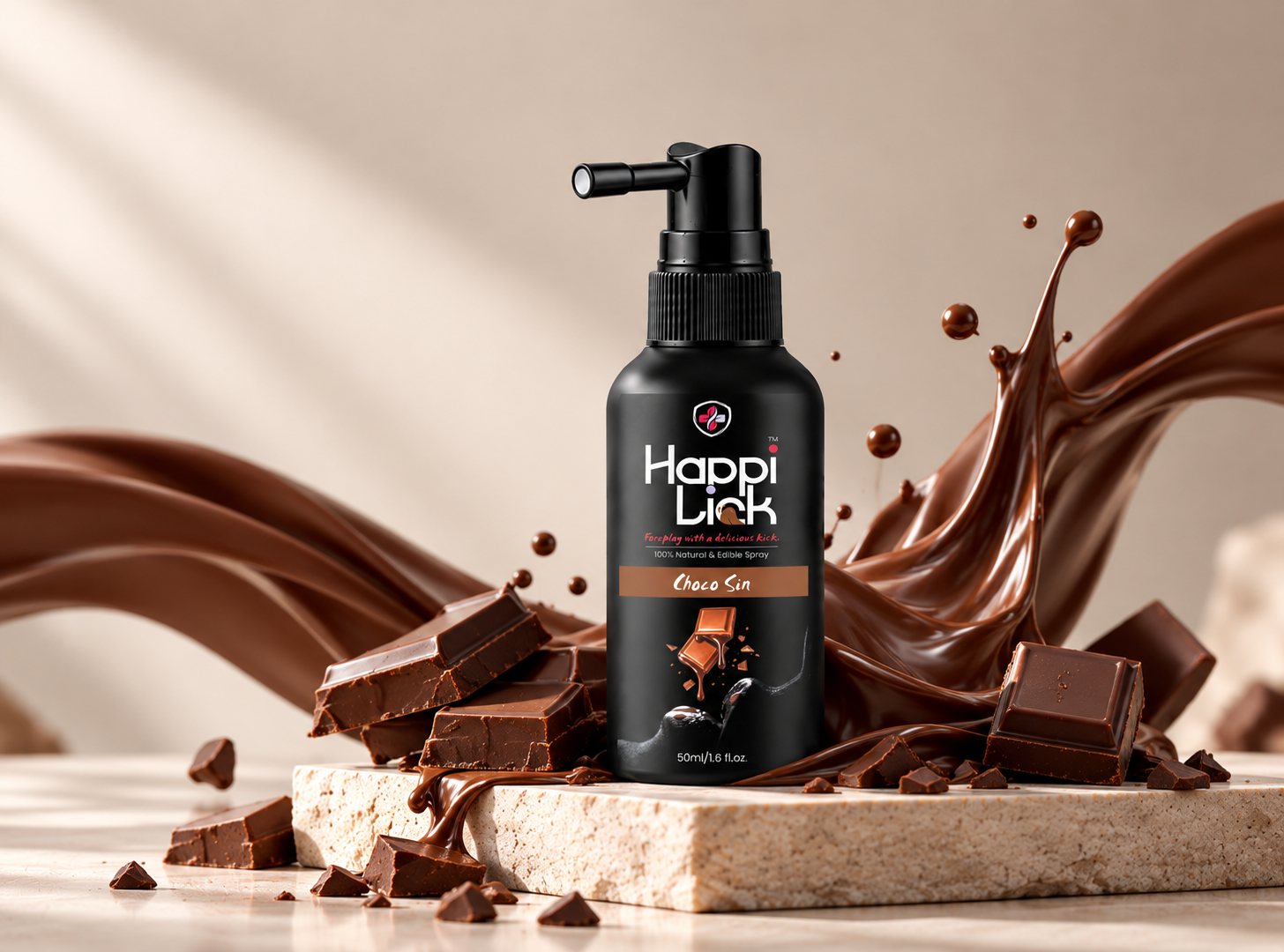 HappiLick Choco Sin flavoured spray
